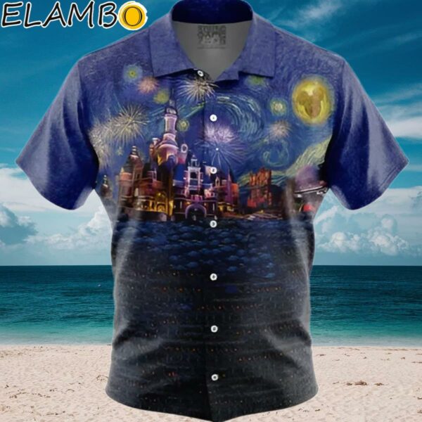 Disneyland Starry Night Hawaiian Shirt Aloha Shirt Aloha Shirt