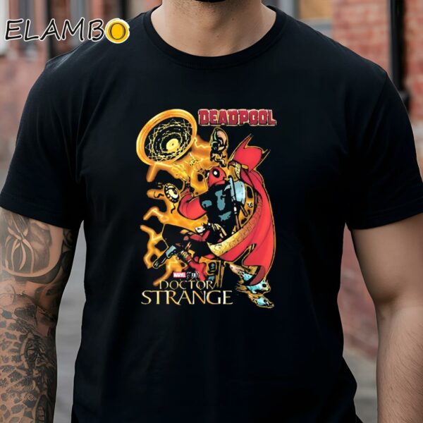 Doctor Strange X Marvel Deadpool Wolverine Shirt Black Shirt Shirts