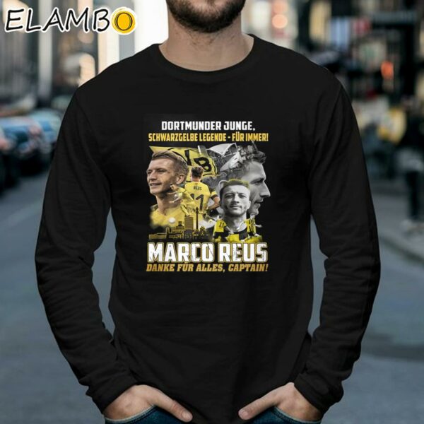 Dortmunder Junge Schwarz Gelbe Legende Fur Immer Marco Reus Danke Fur Alles Captain Shirt Longsleeve 39