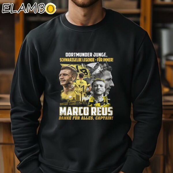 Dortmunder Junge Schwarz Gelbe Legende Fur Immer Marco Reus Danke Fur Alles Captain Shirt Sweatshirt 11