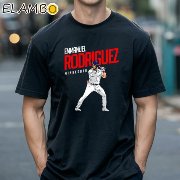 Emmanuel Rodriguez Minnesota Twins Player Shirt Black Shirts 18