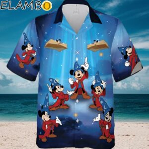 Fantasia Sorcerer Mickey Hawaiian Disney Shirt Aloha Shirt Aloha Shirt