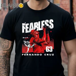 Fearless Fernando Cruz 63 Cincinnati Reds This Is My Gift Shirt Black Shirt Shirts