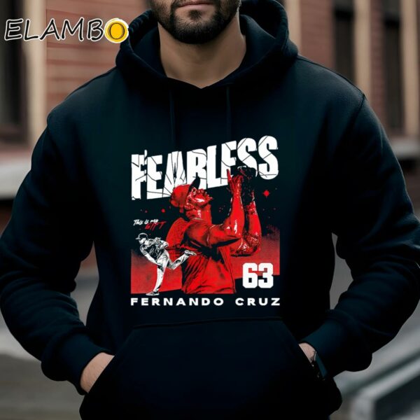 Fearless Fernando Cruz 63 Cincinnati Reds This Is My Gift Shirt Hoodie Hoodie