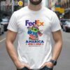 FedEx Baby Yoda America 4th Of July Independence Day shirt 2 Shirts 26