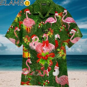 Flamingo Merry Christmas Hawaiian Shirt Aloha Shirt Aloha Shirt