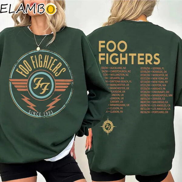 Foo Fighters 2024 Tour Shirt Everything Or Nothing At Shirts