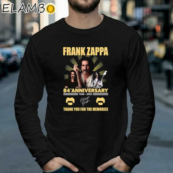 Frank Zappa 84th Anniversary 1940 2024 Thank You For The Memories Shirt Longsleeve 39