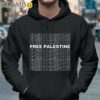 Free Palestine Pattern Art Printed Shirt Hoodie 37