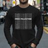 Free Palestine Pattern Art Printed Shirt Longsleeve 40