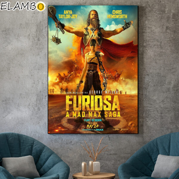 Furiosa A Mad Max Saga Poster Canvas