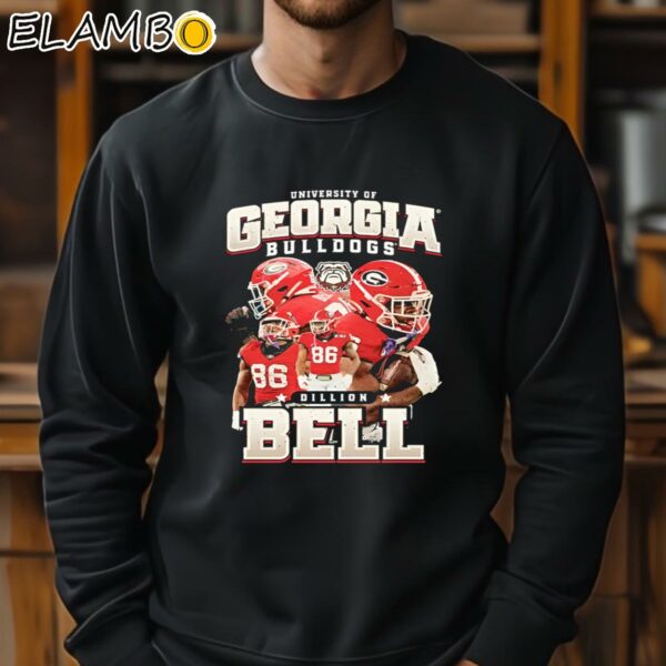 Georgia Bulldogs NCAA Football Dillon Bell Player Collage Poster shirt Sweatshirt 11