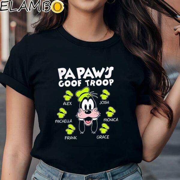 Goofy Shirt Papaw's Goof Troop Shirt Goofy Dad Shirt Fathers Day Gifts Black Shirts Shirt