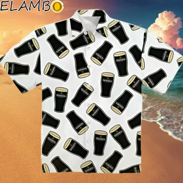 Guinness Pint Hawaiian Shirt Hawaaian Shirt Hawaaian Shirt