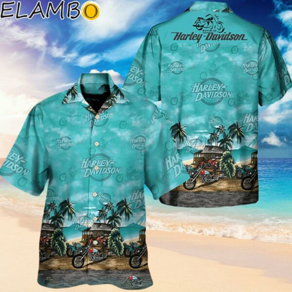 Harley Davidson Aloha Biker Hawaiian Shirt Hawaiian Hawaiian