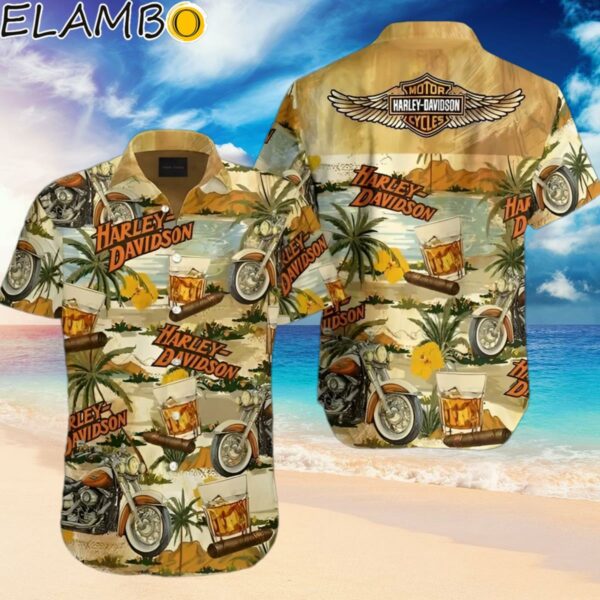 Harley Davidson Hawaiian Shirt Aloha Summer Beach Men Shirt Hawaiian Hawaiian