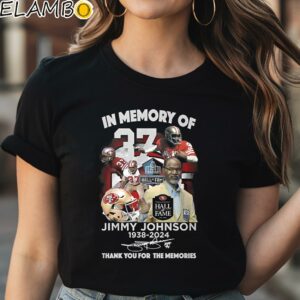 In Memory Of Jimmy Johnson 1938 2024 Thank You For The Memories Shirt Black Shirt Shirt