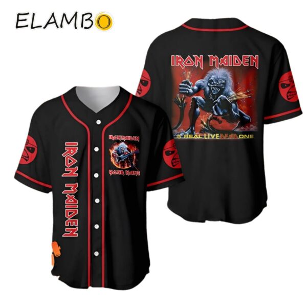 Iron Maiden A Real Live Dead One Beast Baseball Jersey Personalized Printed Thumb