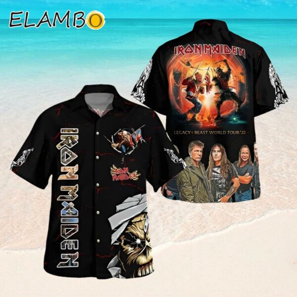 Iron Maiden Legacy Of The BeaStar Trek Tour Hawaii Shirt Hawaaian Shirt Hawaaian Shirt