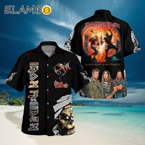 Iron Maiden Legacy Of The BeaStar Trek Tour Hawaii Shirt Hawaiian Hawaiian