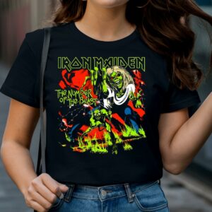 Iron Maiden Number Of The Beast Special Edition Glow In The Dark Shirt 1 TShirt