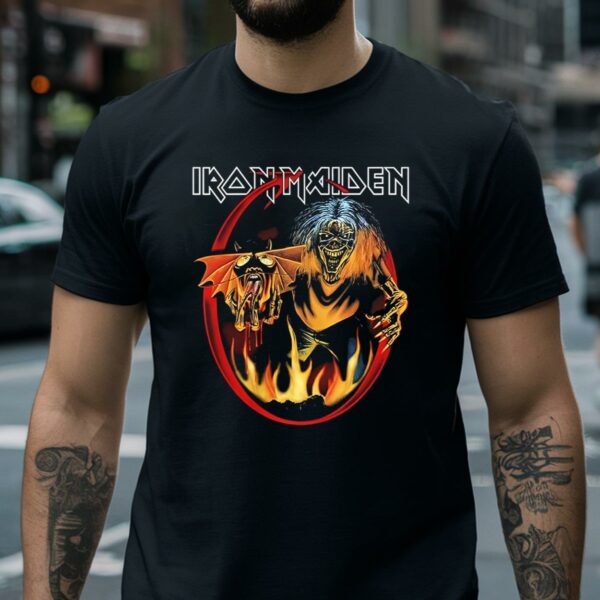 Iron Maiden Number of The Beast Devil Tail Shirt 2 Shirt