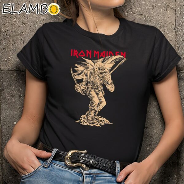 Iron Maiden Piece of Mind Shirt Iron Maiden Tee Shirts Vintage Black Shirts 9