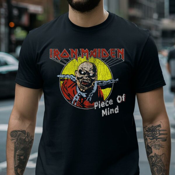 Iron Maiden Piece of Mind Shirt Iron Maiden Vintage Shirt 2 Shirt