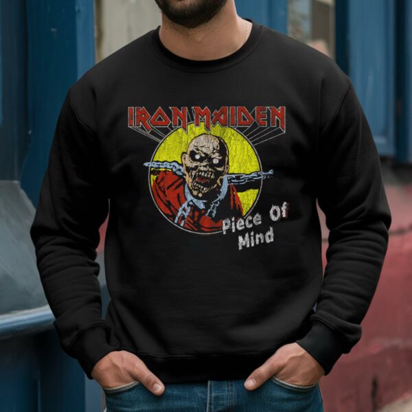 Iron Maiden Piece of Mind Shirt Iron Maiden Vintage Shirt 3 Sweatshirts