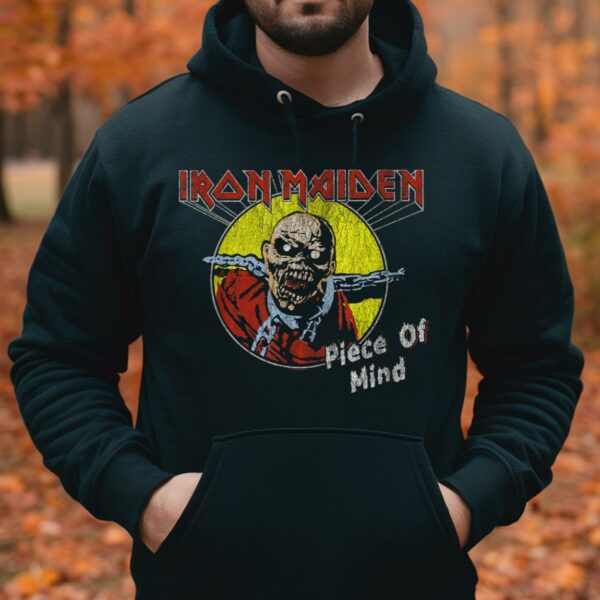 Iron Maiden Piece of Mind Shirt Iron Maiden Vintage Shirt 4 Hoodie