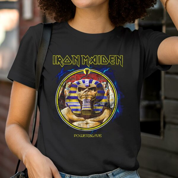 Iron Maiden Powerslave T Shirt Iron Maiden Tee Shirts Vintage 2 T Shirt