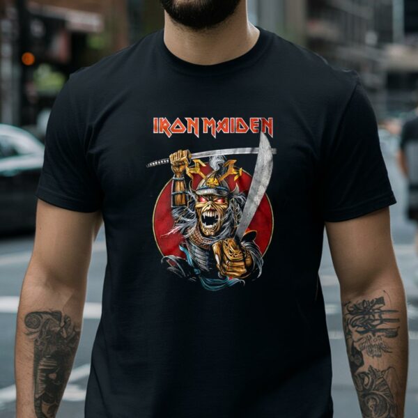 Iron Maiden Senjutsu Armor Shirt Vintage Iron Maiden T Shirt 2 Shirt