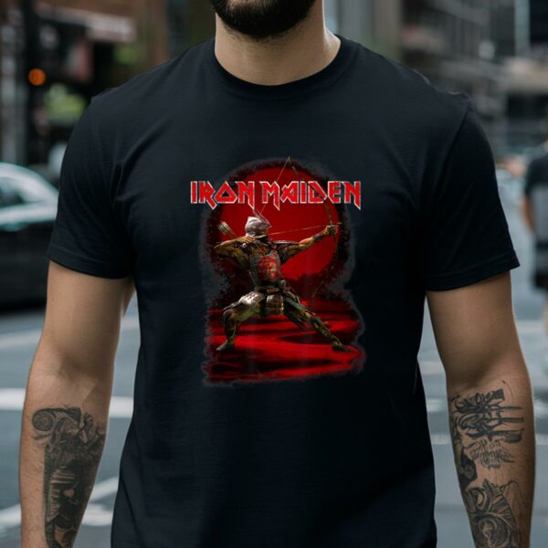 Iron Maiden Senjutsu Shirts Iron Maiden Shirt Vintage 2 Shirt