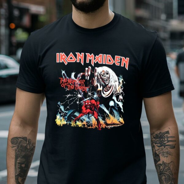Iron Maiden The Number Of The Beast Lyrics Shirt 2 Shirt