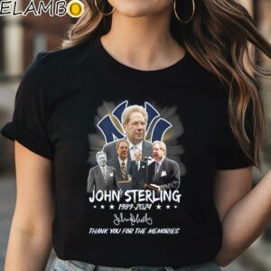 John Sterling 1989 2024 Thank You For The Memories Shirt Black Shirt Shirt