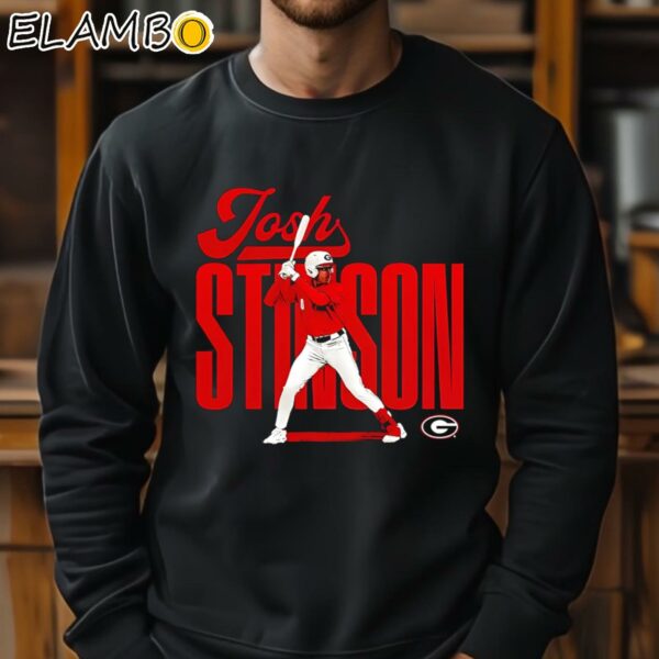 Josh Stinson Player Georgia Ncaa Baseball Collage Poster Shirt Sweatshirt 11