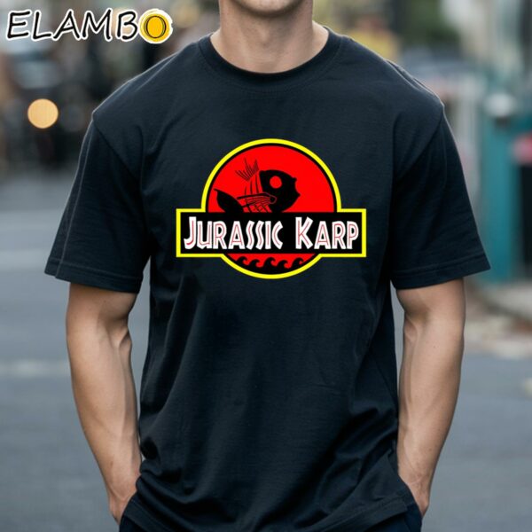 Jurassic Karp T shirt Pokemon Fan Gift Black Shirts 18