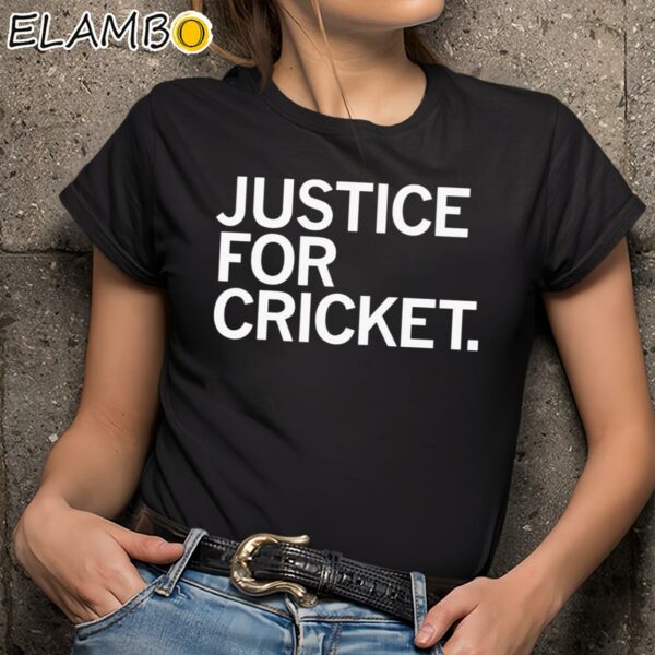 Justice For Cricket shirt Black Shirts 9