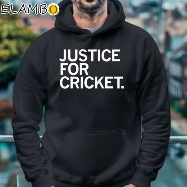 Justice For Cricket shirt Hoodie 4