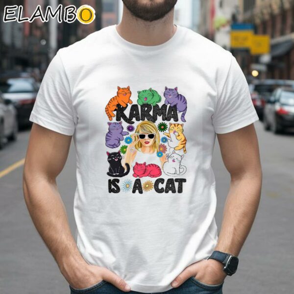 Karma Is a Cat Concert Shirt Swiftie Gift 2 Shirts 26