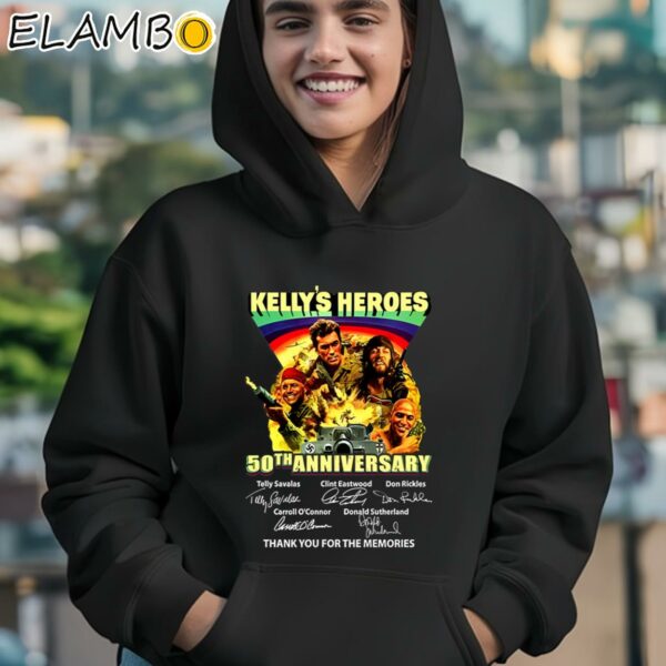 Kelly's Heroes 50th Anniversary Thank You For The Memories T Shirt Hoodie 12