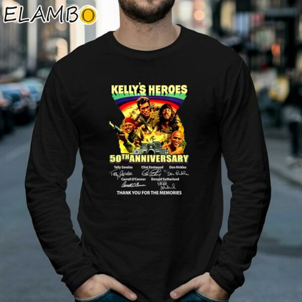 Kelly's Heroes 50th Anniversary Thank You For The Memories T Shirt Longsleeve 39