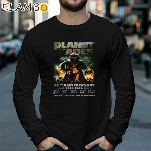 Kingdom Of The Planet Of The Apes 56th Anniversary 1968 2024 Thank You For The Memories Shirt Longsleeve 39