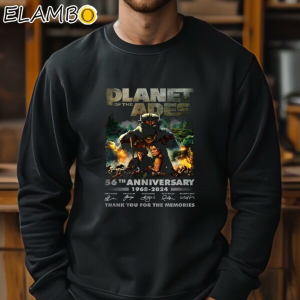 Kingdom Of The Planet Of The Apes 56th Anniversary 1968 2024 Thank You For The Memories Shirt Sweatshirt 11