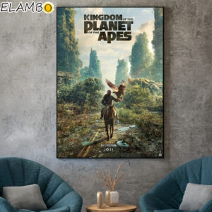Kingdom Of The Planet Of The Apes Movie Poster 2024 1