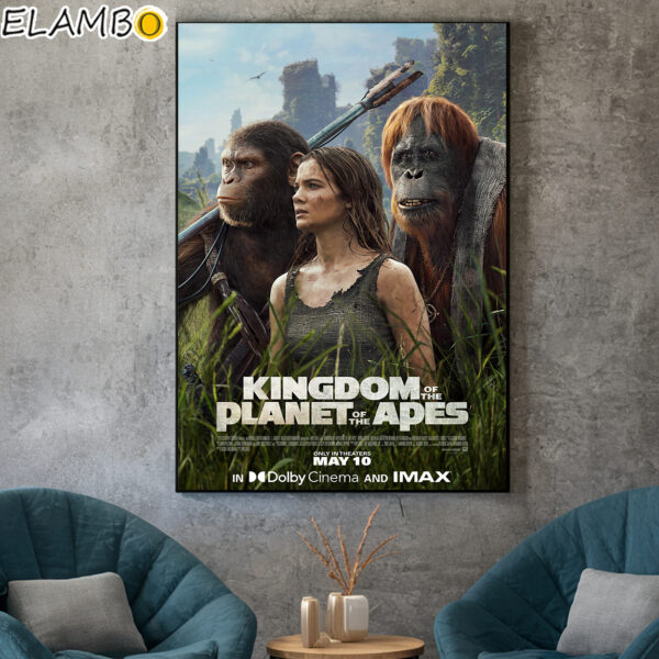 Kingdom Of The Planet Of The Apes Poster 1