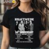 Kraftwerk 54th Anniversary 1970 2024 Thank You For The Memories Shirt Black Shirt Shirt