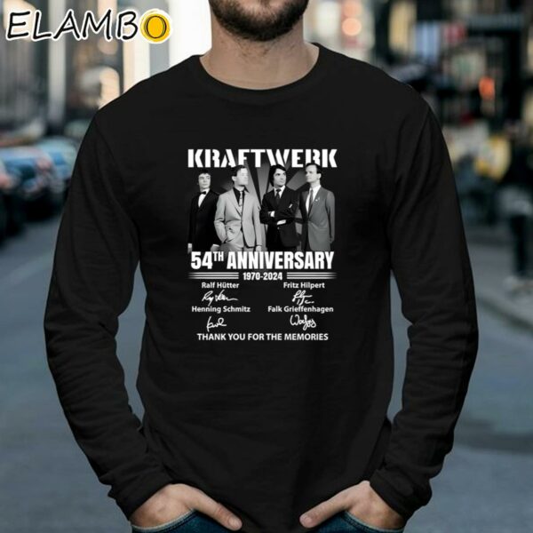 Kraftwerk 54th Anniversary 1970 2024 Thank You For The Memories Shirt Longsleeve 39