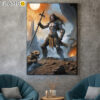 Kraven the Hunter 2024 Poster Canvas Home Decor