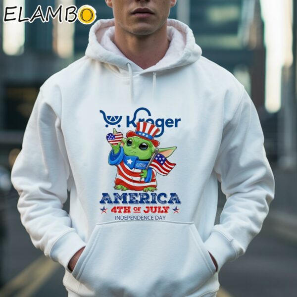 Kroger Baby Yoda America 4th of July Independence Day 2024 shirt Hoodie 36